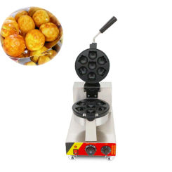 Commercial 7Pcs Octopus Waffle Maker Mini Octopus balls Shaped Waffles Iron Cake Taiyaki maker Machine Pan Equipement