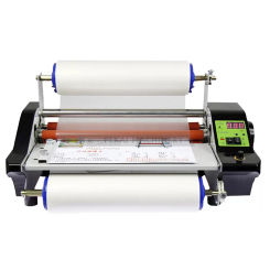 A3 Laminator Roll To Roll Hot/ Cold Transfer PET Film A-B Film Laminating Machine for UV DTF Printer