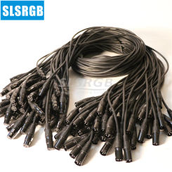 JIT DMX Cable DMX Line For LED Par Moving Head Light DMX Cable Dmx512 Stage Lighting 3Pin Connector Stage Light Dmx Dj Equipment
