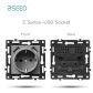 2USB Socket Module
