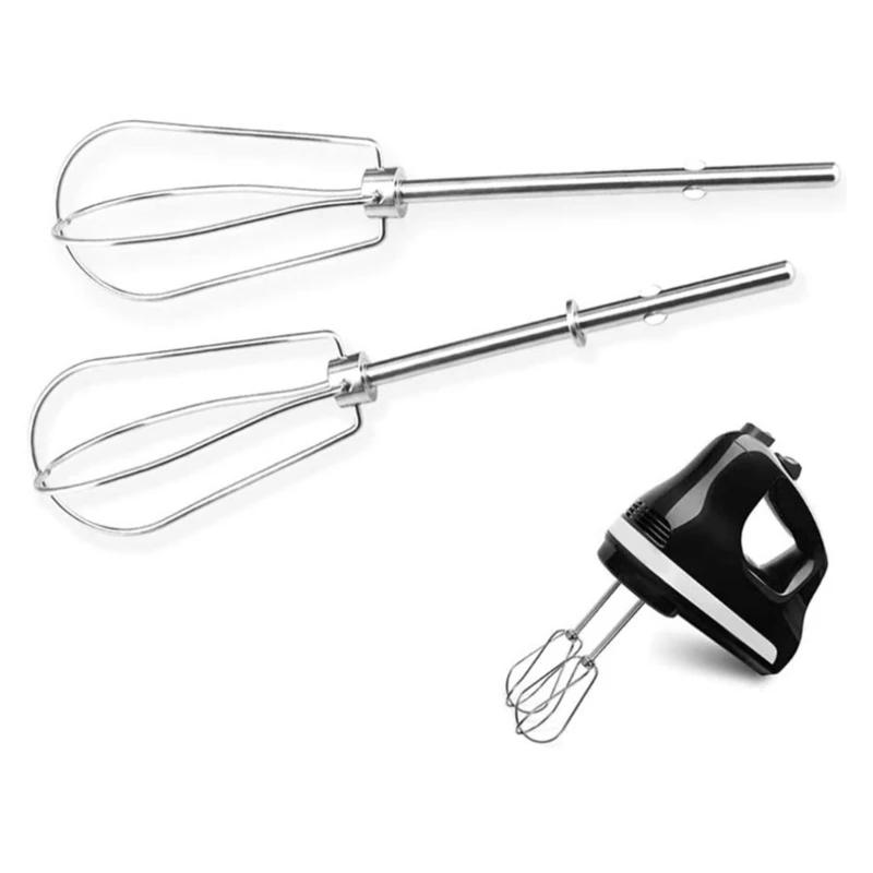 Description Picture 6 of item2 Pack Electric Egg Mixer Heads Milk Frother Heads Egg Whisk Accessories for Smooths Coffee Milk Foam Puree Kids Foods