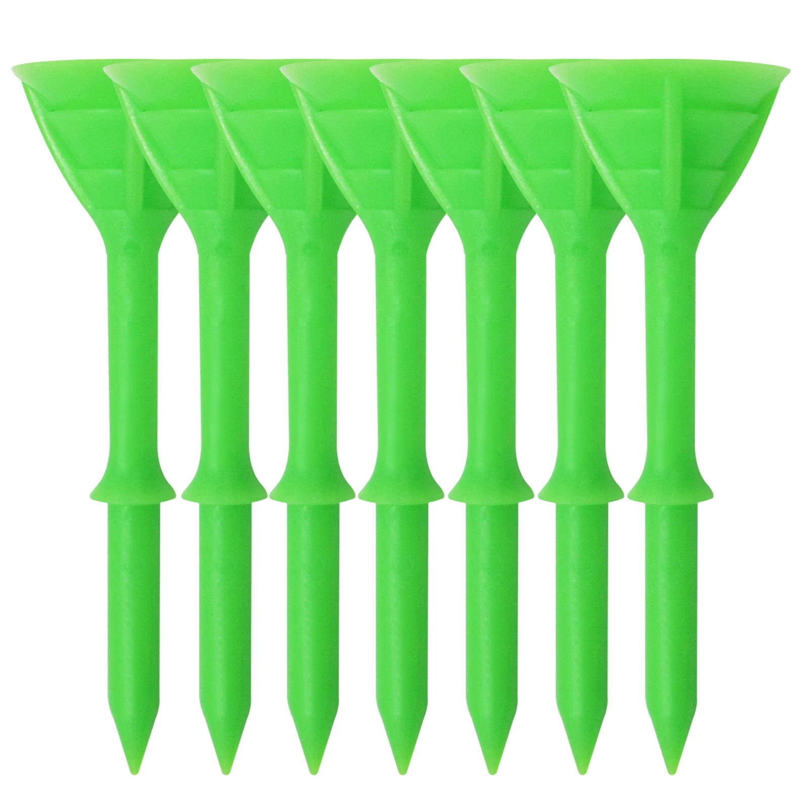 Description Picture 2 of itemGolf Tees Plastic Unbreakable Tee 3 1/4 Inch 100 Pack, Durable Stable Golf Tee 4 Colors Available for Practice Drop Shipping