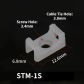 white STM-1S(100pcs)