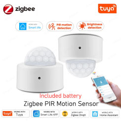 Zigbee 3.0 Motion Sensor With Pir Infrared Human Body Movement Wireless Detector Smart Home Tuya Smart Life App Works With Alexa