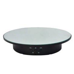 Motorized Rotating Display Stand Electric Turntable Revolving Base for Photography, Jewelry, Watch, Toy and Collectibles