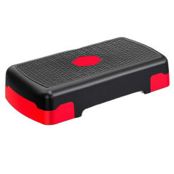 Exercise Step Platform Aerobic Fitness Stepper Adjustable Bench Workout Training Yoga Core Cardio Strength Stability Stable
