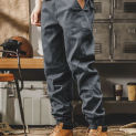 Overalls men's straight-leg sports plus-size casual nine points fashion brand long pants fashion