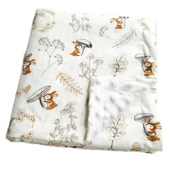 Baby Blanket Newborn Stroller Cover Cartoon Comforting Doudou Blanket Children's Stroller Seat Blankets Baby Bedding Swaddle