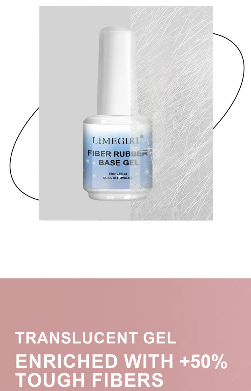 Description Picture 4 of itemMultifunctional Nail Art Soaking Fiber Primer Clear Base Coat for Nails Care Fracture Manicure Nail Polish UV Base Coat Varnish