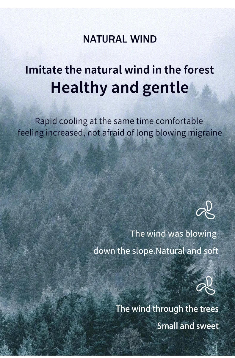 Description Picture 5 of item2024 New 3600mAh Wearable Neck Fan Portable Air Conditioner Rechargeable Air Cooler Bladeless Fan with 3 Wind Speeds for Outdoor