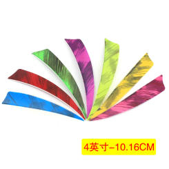 20pcs  Arrow Feathers 4 Inches Turkey Feather Natural Fletching Traditional Archery Bow Hunting Shooting Accessories