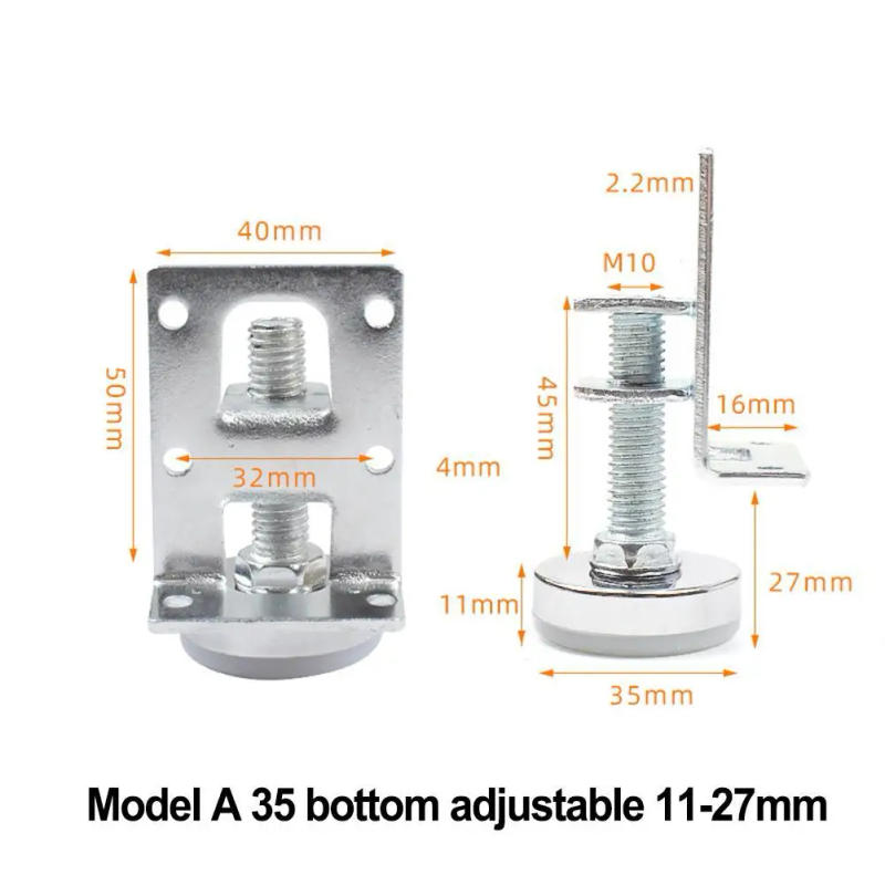 Description Picture 2 of itemAdjustable Leveling Feet Heavy Duty Height Adjuster Furniture Leveler Foot Leveler Legs Foot Leveling Tool For Cabinet