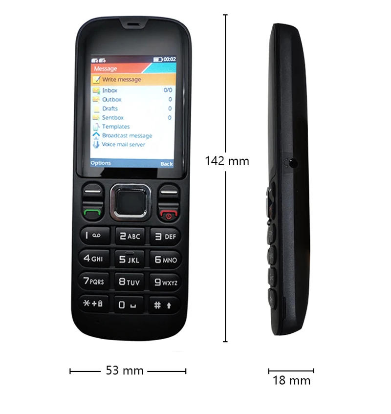 Description Picture 6 of itemCordless Phone GSM SIM Card Fixed mobile for old people home cell phone aged student Wireless landline Telephone office 2g 3g 4g