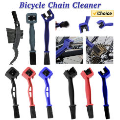 Chain Cleaner Bicycle Chain Cleaning Brush Wash Tool Set MTB Road Bike Protection Oil Chain Gear Grunge Brush for Mountain Bike