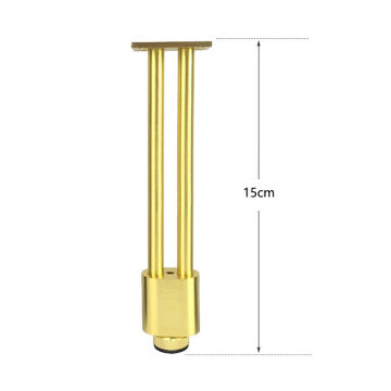 4pcs Metal Furniture Legs for Adjustable Bathroom Cabinet Replacement Legs Home Bedside Dresser Aluminum Table Feet Hardware