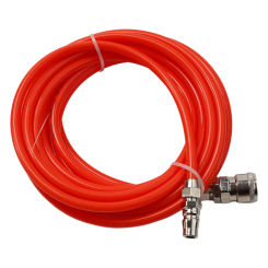 Air Compressor Hose Pneumatic Pipe 5 Meters High Pressure Straight Tube With Quick Connector High Quality Brand New