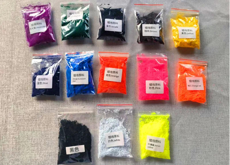 Description Picture 3 of item10g/50g Aromatherapy Candle Non-fainting Dye DIY Aromatherapy Candle Jelly Wax Cup Hand Soap Wax Brand Decorative Coloring Dyes