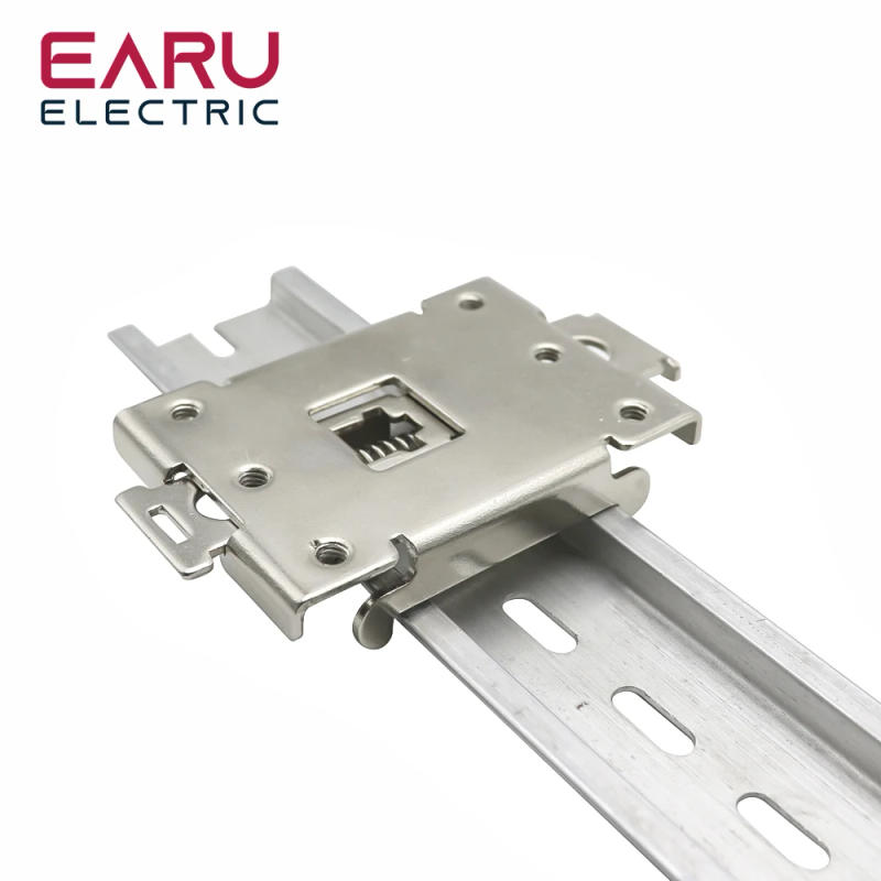 Description Picture 5 of item1pc Single Phase SSR 35MM DIN Applicable To For DA AA DD VA VD LA Rail Fixed Solid State Relay Clip Clamp With 2 Mounting Screws