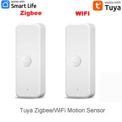 Tuya WiFi Zigbee PIR Motion Sensor Smart Home Human Body Infrared Detector Security Smart Life Works With Alexa Google Home
