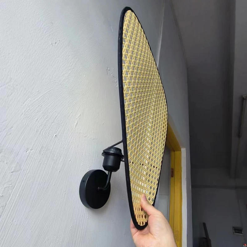 Description Picture 3 of itemNew Chinese Style Pendant Lights Black Rattan Suspension Luminaire for Restaurant Dining Room Home Decor Designer Light Fixtures