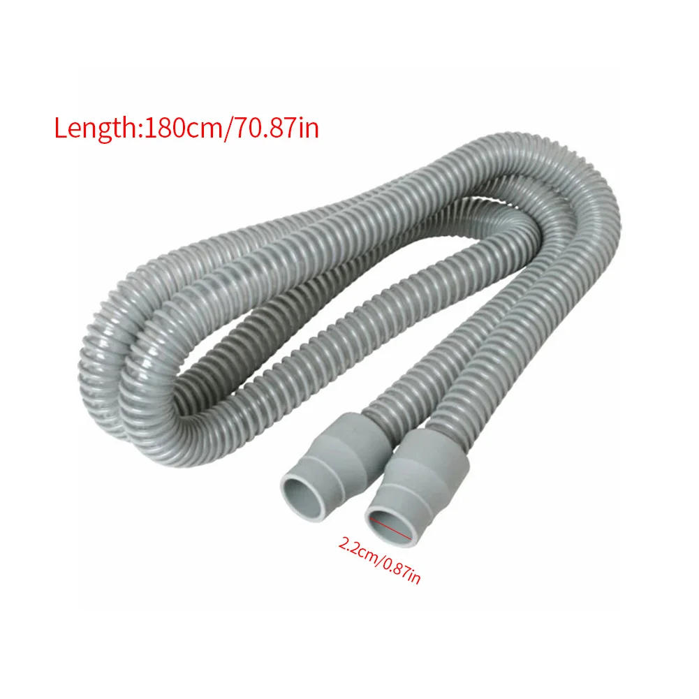Description Picture 5 of itemFor Sleep Apnea Snoring Shrink Tubing Flexible Hose Pipe Connect 6 Foot CPAP Tube With CPAP And Breathing Mask CPAP Apparatus