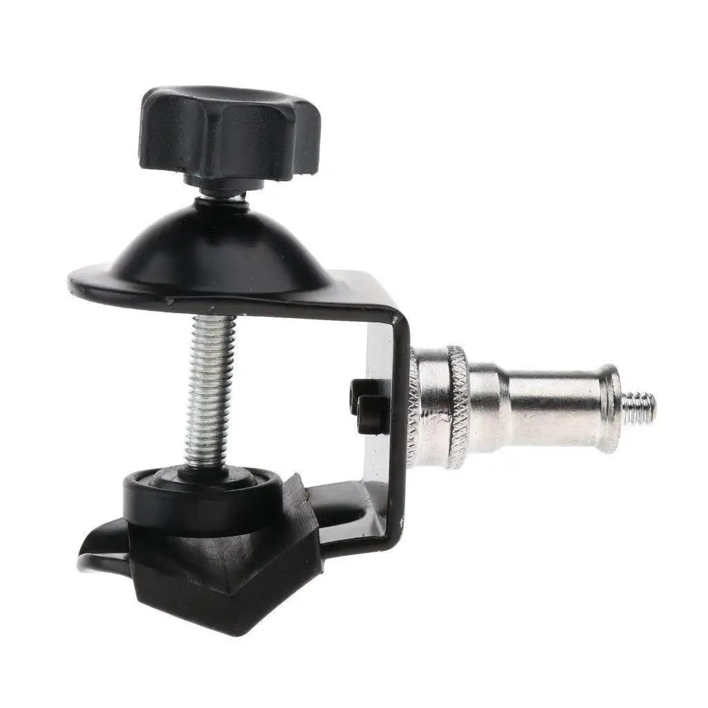 Description Picture 4 of itemMetal Table Clamp for Light Stand Crossbar Holding Photographic Equipment Photo Studio Accessories