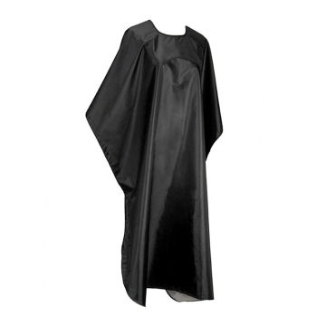 Hairdressing Cape Smooth Durable Black Professional Barber Cape for Hair Cutting Hair Coloring Home Use Barbers Hair Salons