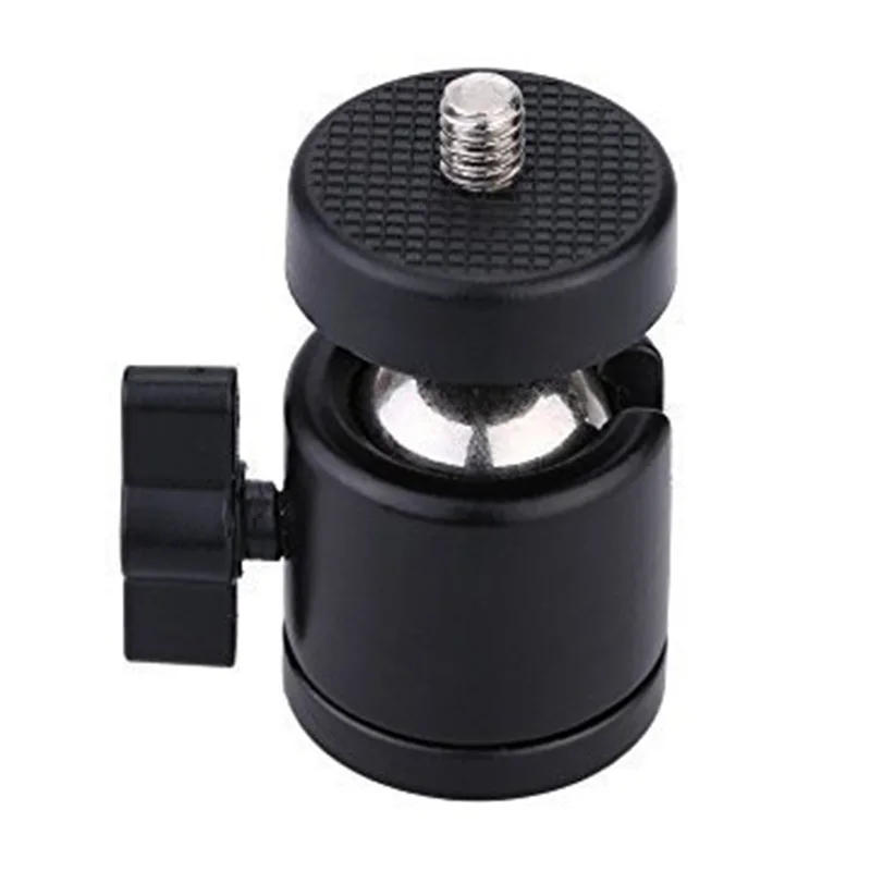 Description Picture 2 of itemCamera Tripod Ballhead Phone Holder Mini Swivel Ball Head Mount For DSLR Cameras Metal Gimbal  360 Degree Rotatable Ball Head