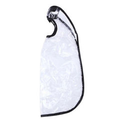 Hair Washing Funnel PVC Shampoo Shawl Hairdressing Cape Hair Coloring Apron for Woman Man Neck Problem Children Dying Hair Cut