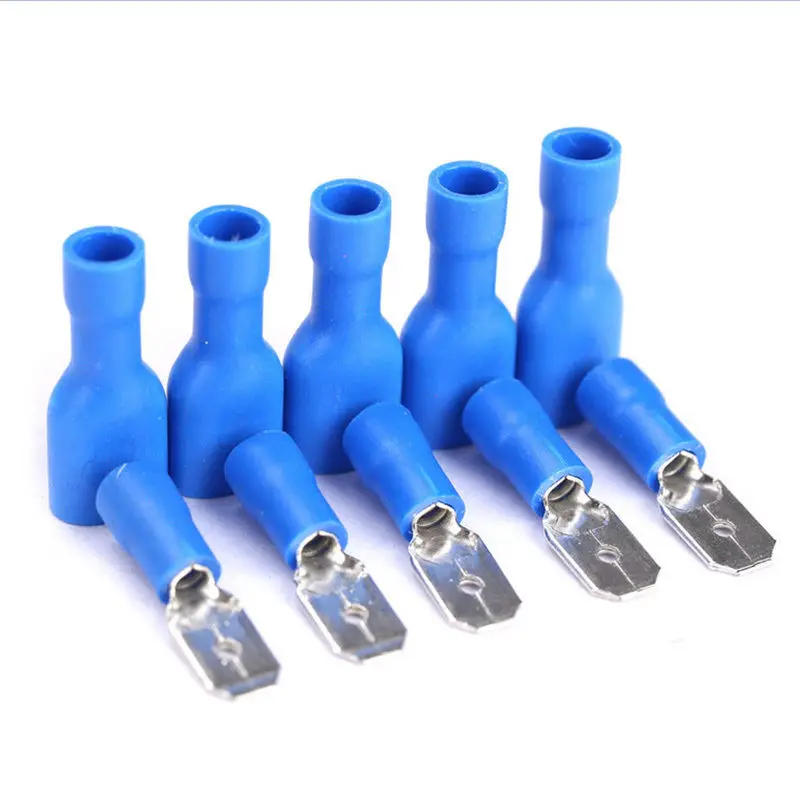 Description Picture 6 of item100PCS Insulated Female&Male Crimp Wire Connector Electrical Wiring Cable Plug Spade Terminals Assorted Splice Kit 22-14AWG