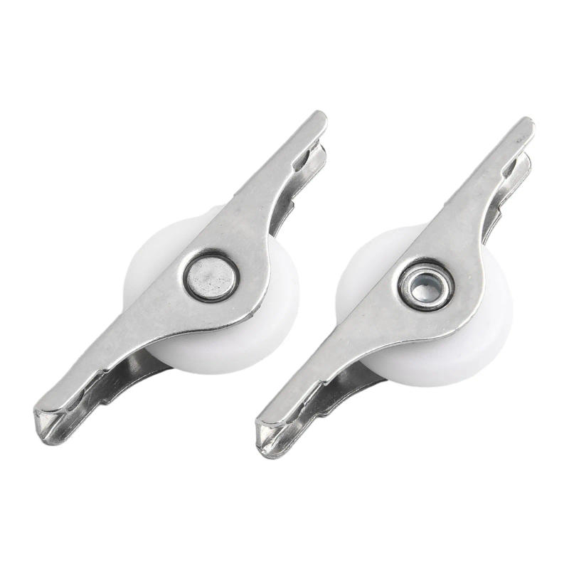 Description Picture 6 of itemAccessory New Scroll Wheel Sliding Wardrobe Window Pulley Hardware Home Kitchen Nylon Plastic+stainless Steel Roller 6pcs