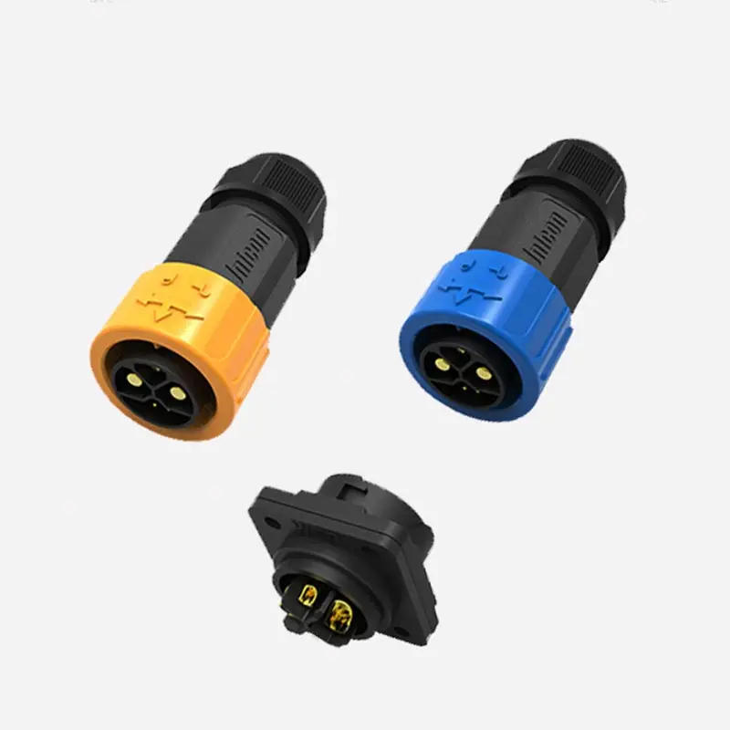 Description Picture 2 of item2+1+5 E-bike Lithium Battery Plug Socket 8pin Power Signal Combination Connector IP67 Electric Motorcycle Batteries Connectors