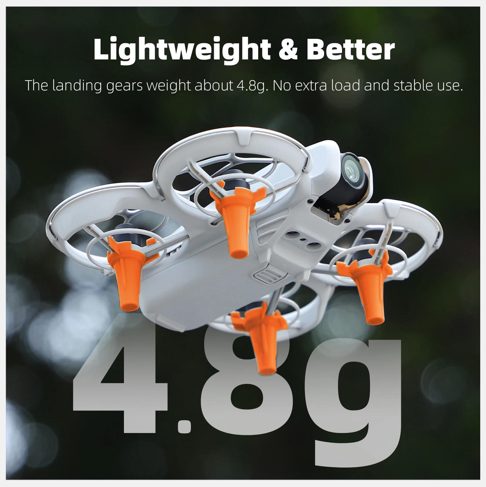 Description Picture 5 of itemLanding Gear For DJI Neo Height Extended Leg Protector Quick Release Feet Extensions Bracket For DJI Neo Drone Accessories