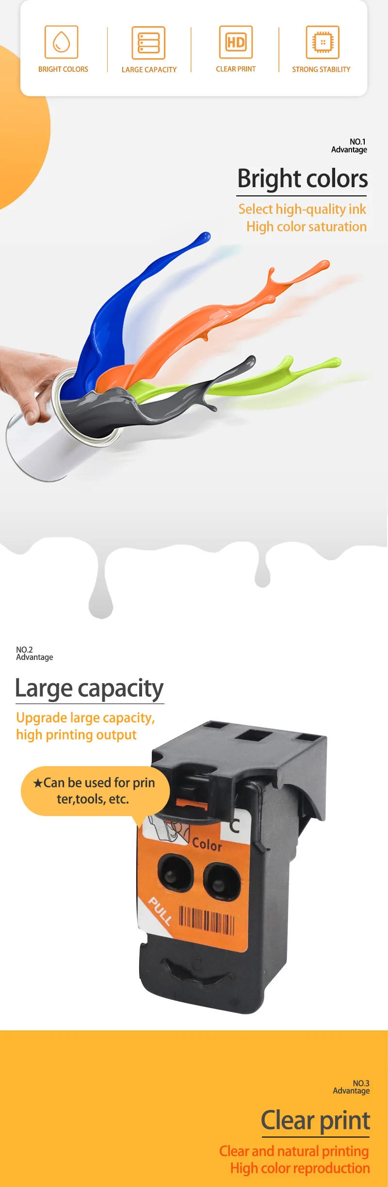 Description Picture 4 of itemQY6-8002 QY6-8018 Printhead CA91 CA92 Print head For Canon PIXMA G1400 G1410/ G1411 G2400 G2410 G2411 G3400 G3410 Printer