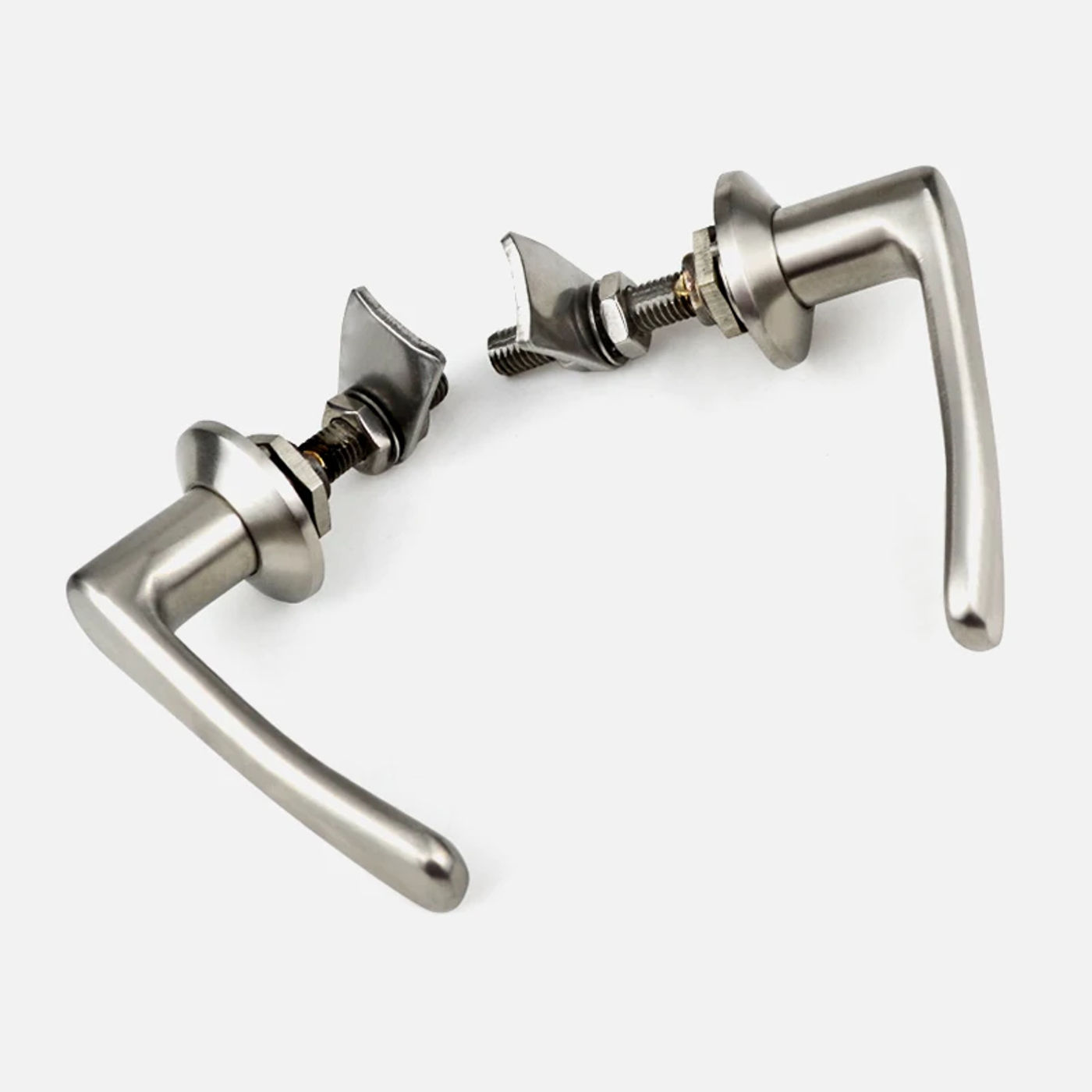 Description Picture 3 of item304 Stainless Steel Swivel Closed Door Handle Automation Equipment Handle Adjustable Stainless Steel Handle SBJ602