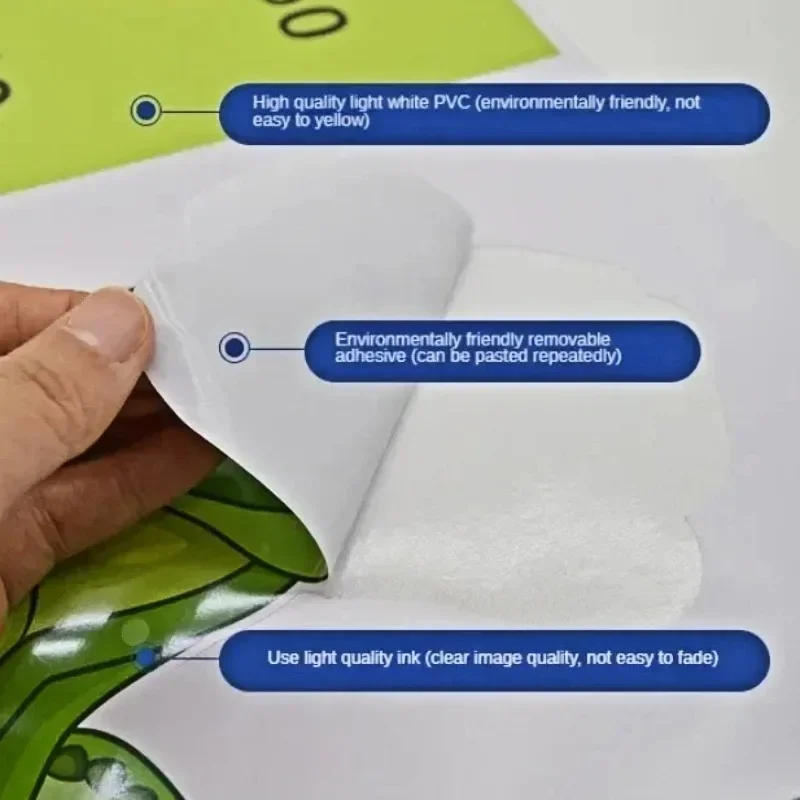 Description Picture 6 of item180cm Cartoon Animal Height Measure Wall Sticker Wallpaper for Kids Room Nursery Child Growth Ruler Growth Chart Wall Decoration