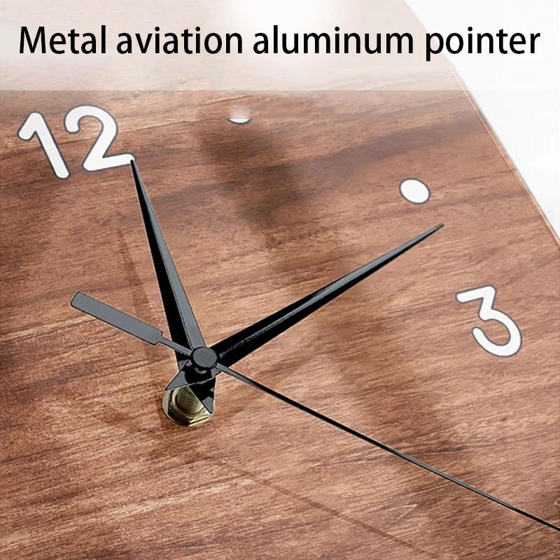 Description Picture 4 of itemModern Wall Clocks Living Room Large Corner Clock Elegant Led Digital Wall Clock Electronic Calendar Noiseless Clocks Home Decor