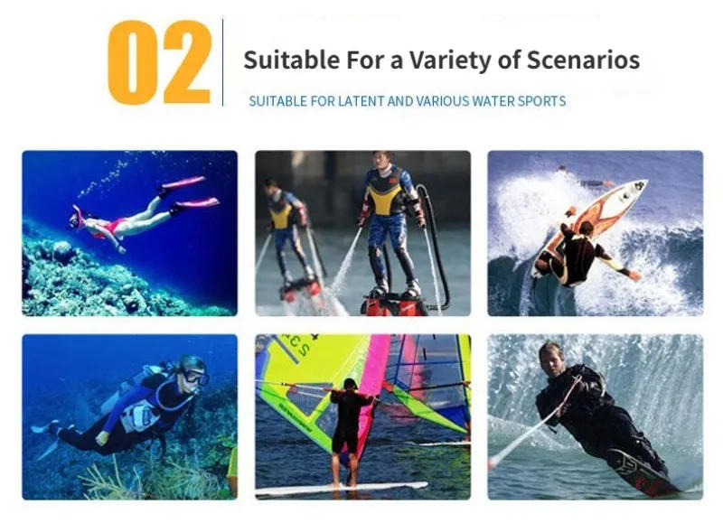 Description Picture 4 of itemProfessional Spearfishing Wetsuit for Men 3MM Thickness Full Body Thermal Surf Long Sleeve Dive Suit Neoprene Scuba Diving suit