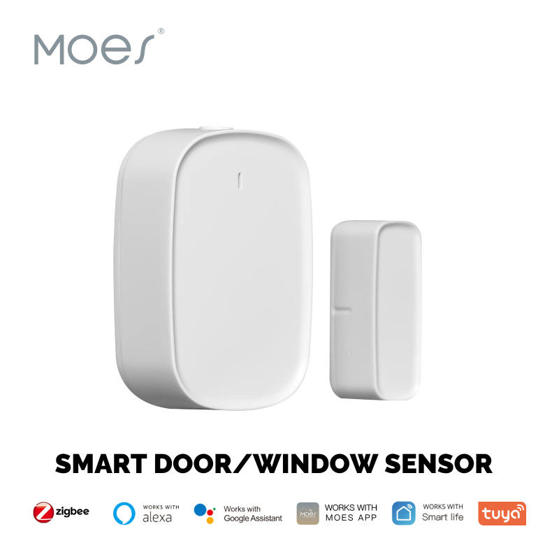Description Picture 3 of itemMoesHouse Tuya ZigBee Smart Window Door Gate Sensor Detector Smart Home Security Alarm System Smart Life Tuya App Remote Control