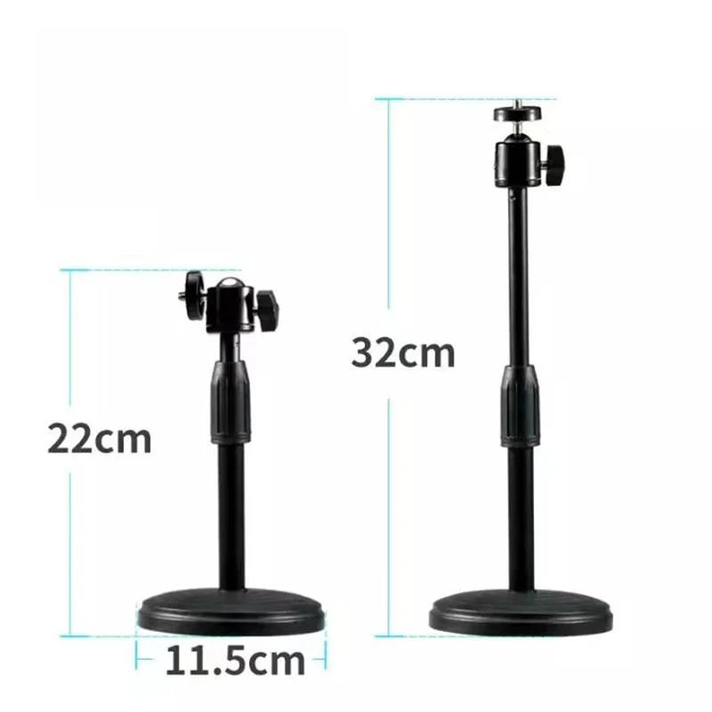 Description Picture 4 of itemDesk Webcam Support Stand Desktop Web Camera Holder Mount Articulated Support Tripe for Logitech Web Cam Tripod for Webcam Arm