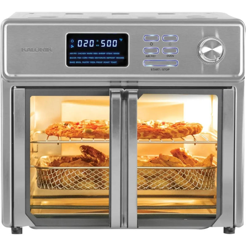 Description Picture 2 of itemDigital Air Fryer Oven, 26 Quart, 10-in-1 Countertop Toaster Oven & Air Fryer Combo-21 Presets up to 500 degrees