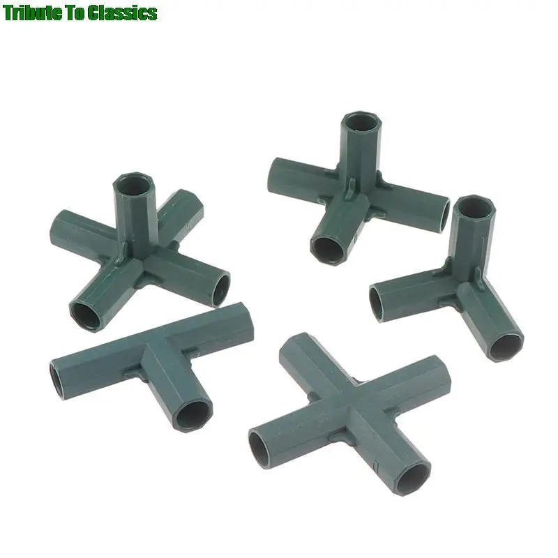 Description Picture 6 of itemFitting Stable Support Heavy Duty Greenhouse Frame Building Connector Right Angle 3 4 5-way Connector Garden Tool 16mm 5 Types