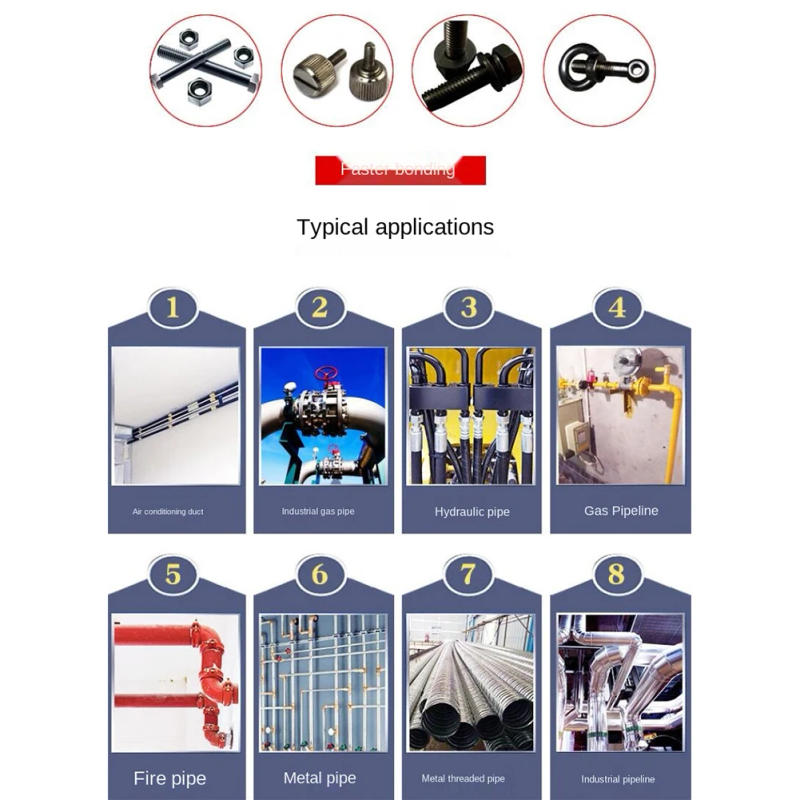 Description Picture 6 of item2pcs Threadlocker 242 271 Screw Anaerobic Adhesive Anti-loose Thread Locking Agent Sealants Screws Sealer Sealing Glue