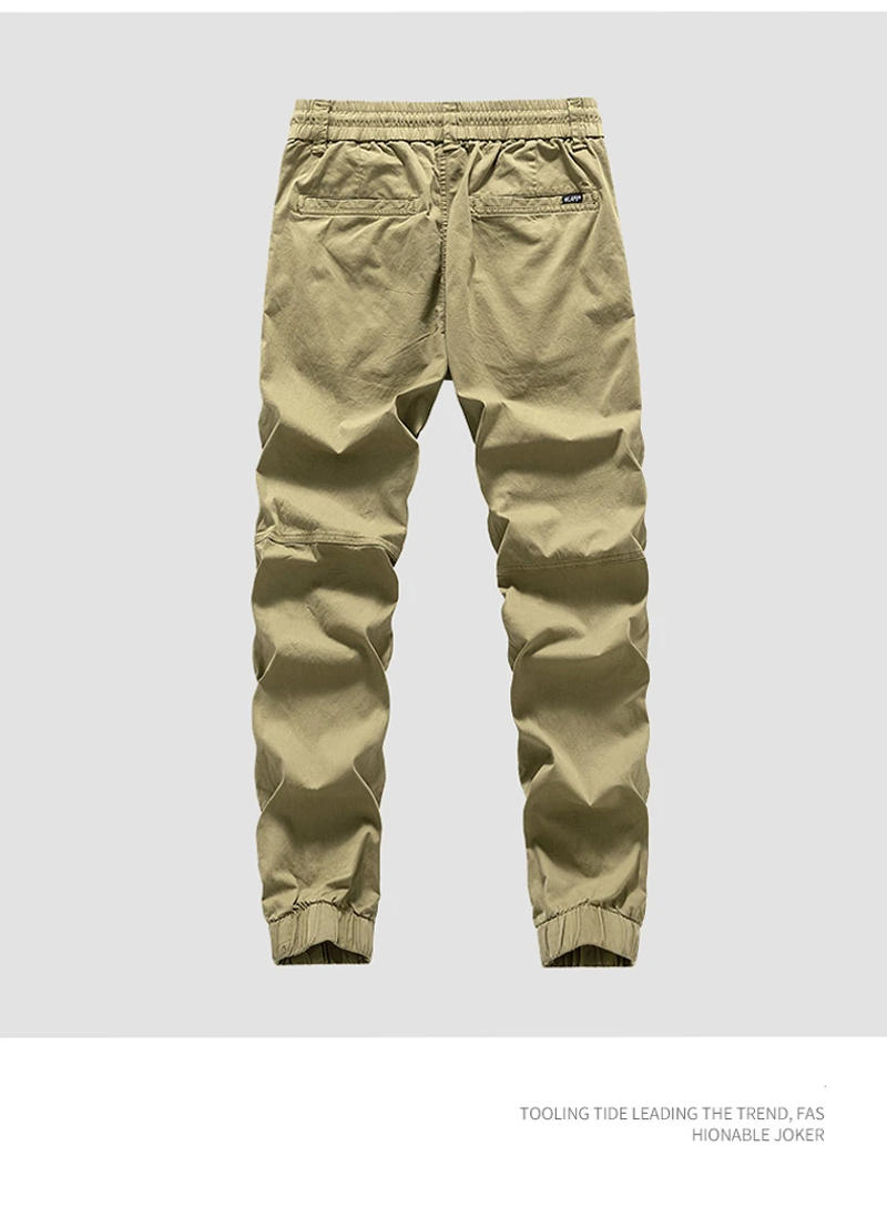 Description Picture 6 of itemJAYSCE Men's Fashion Work Pants Outdoor Wear-resistant Mountaineering Trousers Work Clothes Street Fashion Cargo Pants