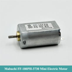 Original Mabuchi FF-180PH-3730 Mini 180 Motor  DC 2.4V 3V 3.7V 4.2V 22500RPM High Speed Knurled Shaft Electric Shaver Toy Car