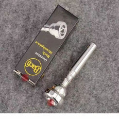 NEW Hot Sell Bb Trumpet Mouthpiece 7C 5C 3C1.5C Size Pro Silver/Gold Plated Copper Musical Brass Instruments Trumpet Accessories