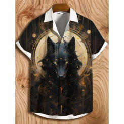 Men's Shirt Summer Casual Fashion Short Sleeved Shirt For Men Loose Breathable Hawaiian Shirt Man Casual Men's Clothing Top