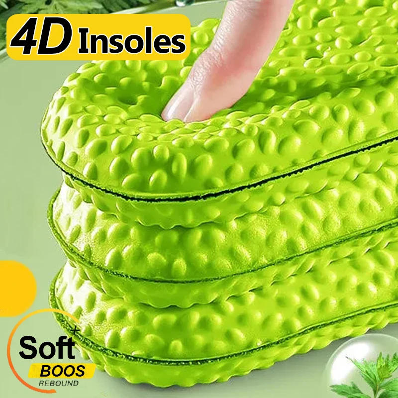 Description Picture 3 of itemNew Sport Insoles Shoes Men Women Memory Foam Insole Soft Mesh Breathable Deodorant Running Shoe Pad Orthopedic Sole Cushion