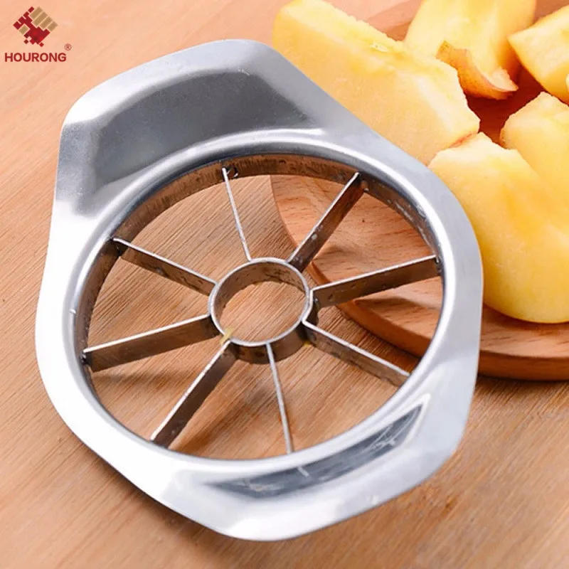 Description Picture 3 of itemStainless Steel Apple Slicer Fruit Cutter Fruit Cutter Stainless Steel 3-In-1 Fruits Vegetables Corer Peeler Apple Cutter