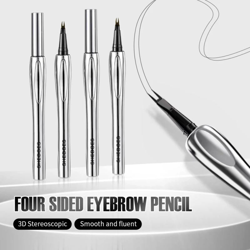 Description Picture 2 of item1PC fine pointed eyebrow pencil, smooth and easy to control, durable, waterproof and sweat proof, non fading